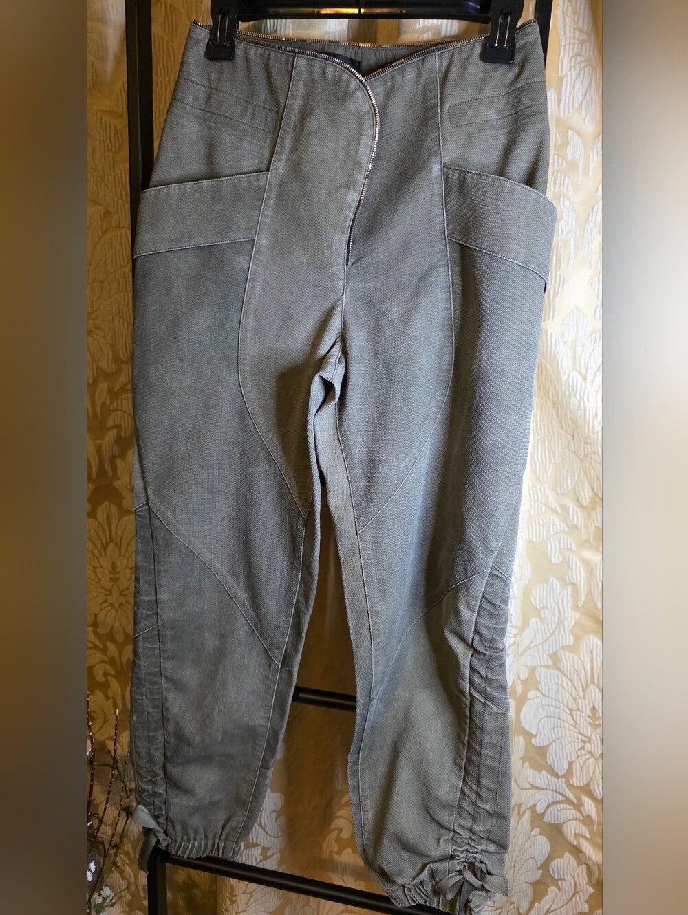 R÷A RTA Women Pants Polyester Cotton Wh0615 Green